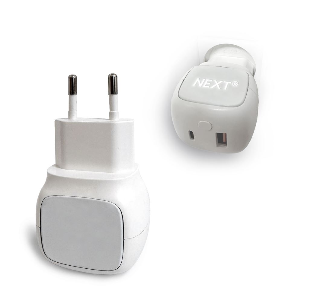 TC-530W מטען קיר מהיר עם תאורת לוגו מתחלפת